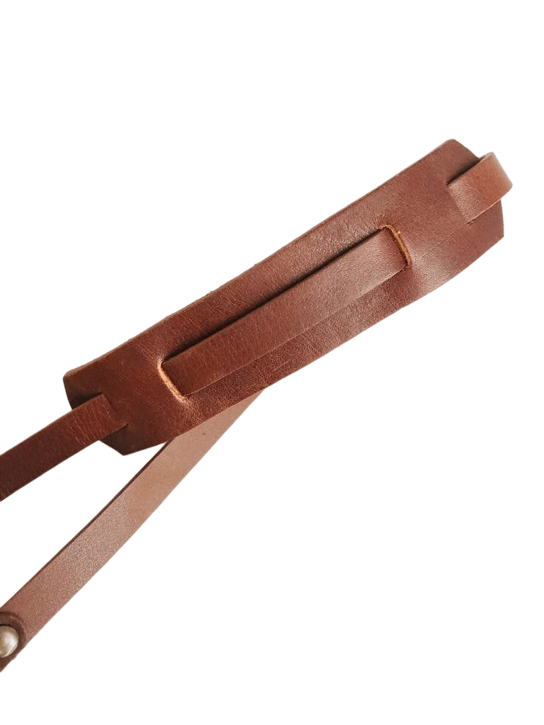 Hat Bag “Sevilla” : Porte Chapeau en cuir marron clair - Hat Bag Paris